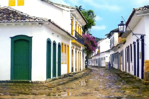 Paraty's old town